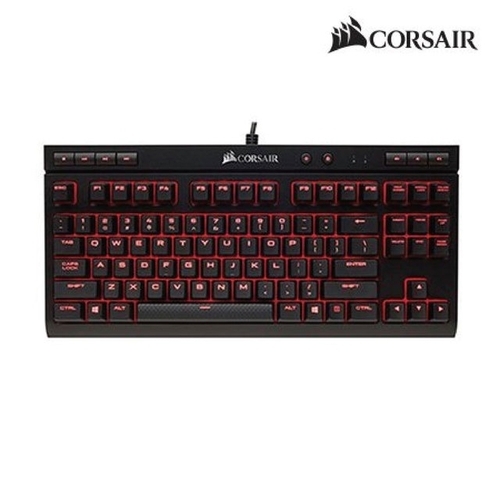 커세어 [CORSAIR] 게이밍 기계식 키보드 K63 RED [적축][유선]