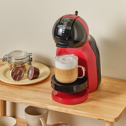 돌체구스토 [굿즈 2종 증정] 돌체구스토 커피머신 미니미 블랙체리 (+ NDG 샘플러 키트 2개 + 블랙머그 370ml)