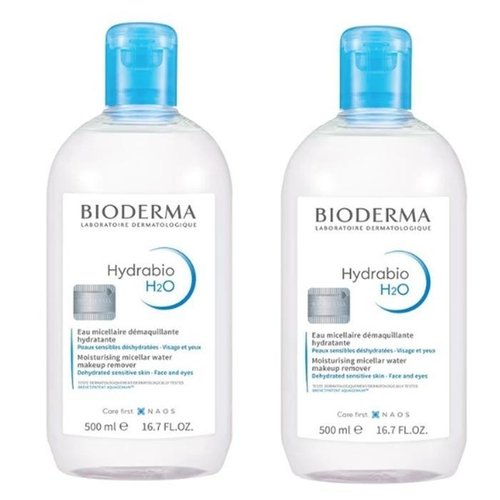 셀러허브 식품 바이오더마 클렌징 워터 500ml x 2개입 하이드라비오