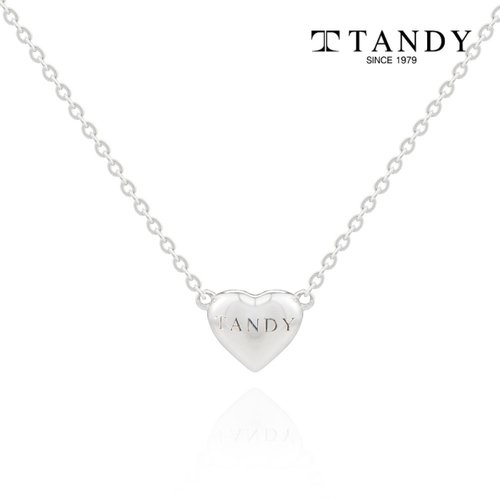 [탠디][탠디] [TANDY] 탠디 실버925 볼륨 하트 펜던트 목걸이 TDN603