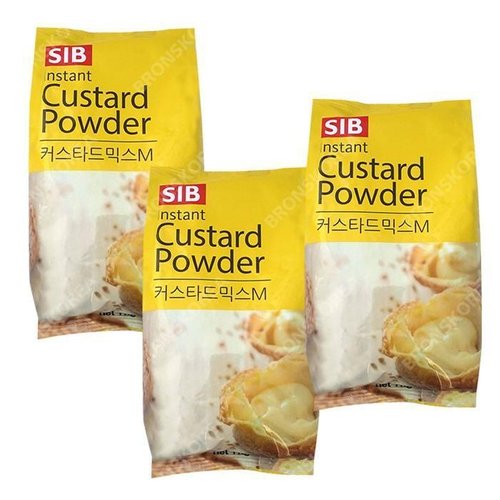 패션플러스 커스타드믹스엠 1kg 3개 슈크림 파우더 빵 베이킹 붕어빵 (12536777)