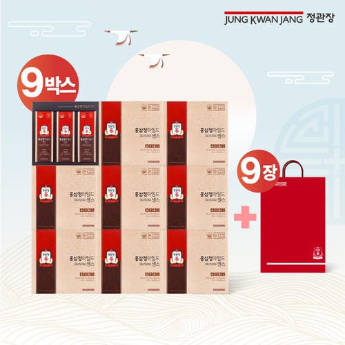 정관장 홍삼정 마일드 센스 9박스(10ml*30포*9박스)