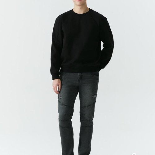 셀러허브 1 잠뱅이 동백01 기모프리미엄그레이밴드 바이컷테이퍼드핏타이트 AP4DTA811