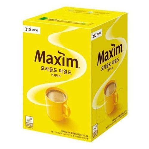 셀러허브 식품 [룽스_6817]맥심 모카골드 커피믹스 탕비실 12gx210T (51934635)