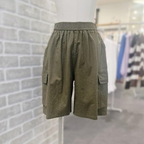 레코브 LC31F6PS501X 아웃 포켓 밴딩 숏 팬츠