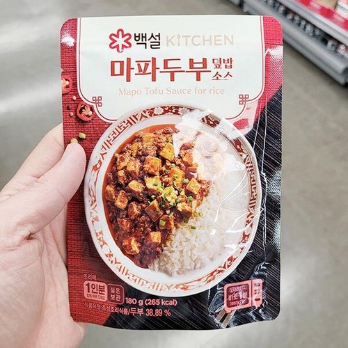 셀러허브 식품 백설 마파두부 덮밥 소스 180g 800584