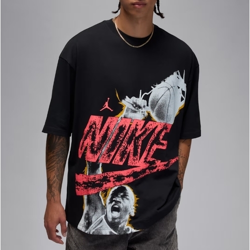 나이키 조던 레트로 M 오버사이즈 티셔츠 BE3 HQ9093 010