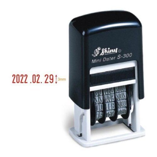 셀러허브 1 [HYIJO5ZM_4B]소모품 일부인 S-300 20x3mm(적색/월숫자