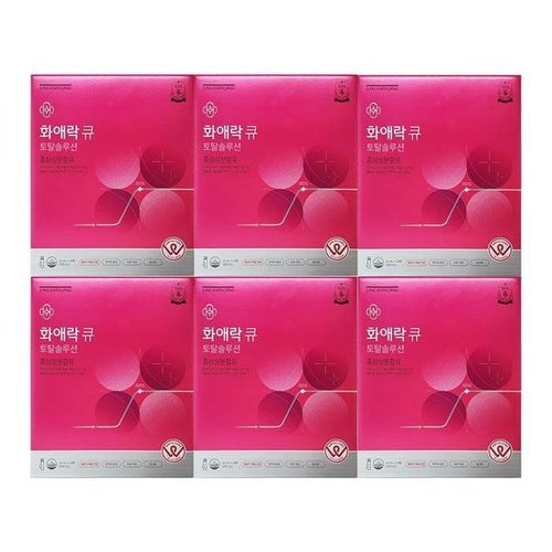 기타브랜드 정관장 화애락 큐 토탈솔루션 25ml x 14개입 6개 Ss_P439896456