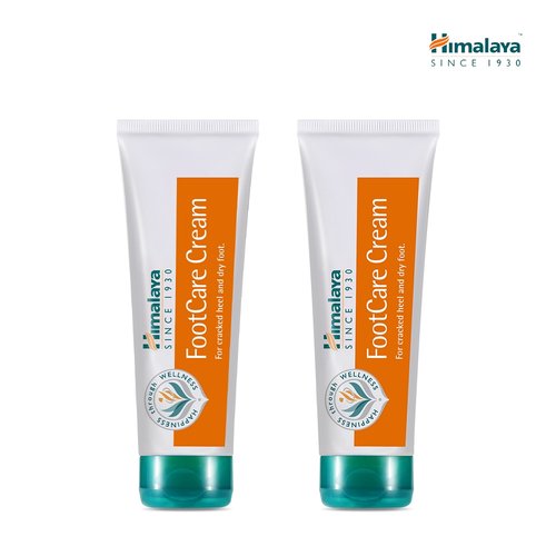 히말라야 끈적임 없는 풋케어크림 75g x2