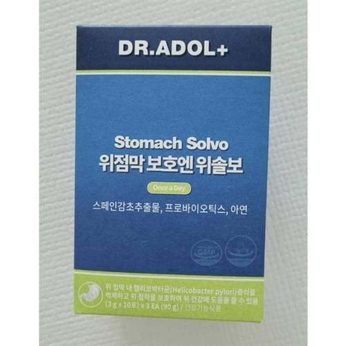 패션플러스 [마켓유니] 닥터아돌 위점막 보호엔 위솔보 리코리스 추출물 유산균 30포 (46566494)