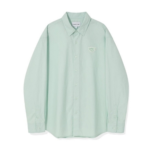 패션플러스 [와키왈리] 와키윌리긴팔티 CQK WA2300SH01MI 와펜 긴팔 셔츠 민트