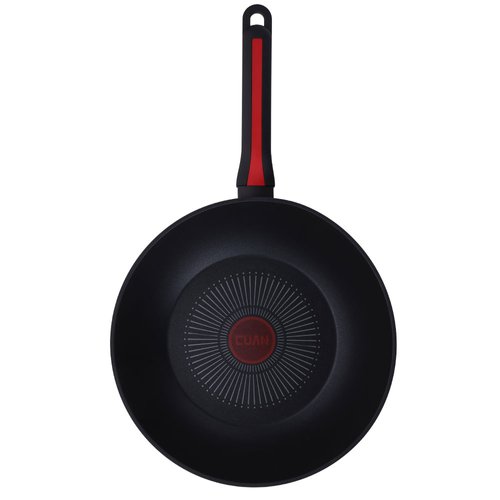 밀양본차이나 [쿠안] 인덕션 레이디블랙 논스틱 코팅 센서웍, 28cm