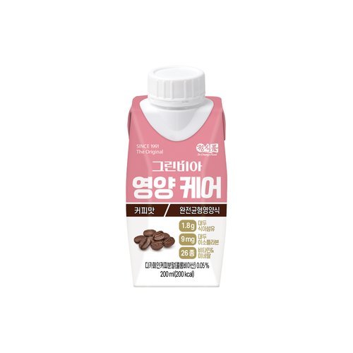 베지밀 [정식품]그린비아 영양케어 커피맛 200ml x 54팩