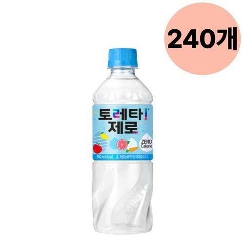 셀러허브 식품 토레타 제로 운동 행사용 대량 이온음료 500ml 240개 (39633720)