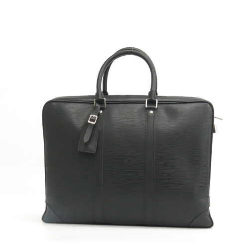 루이비통 고이비토 중고명품  M41142 블랙 에삐 레더 포르트 도큐멍 보야주 브리프케이스 서류가방 [명동점]