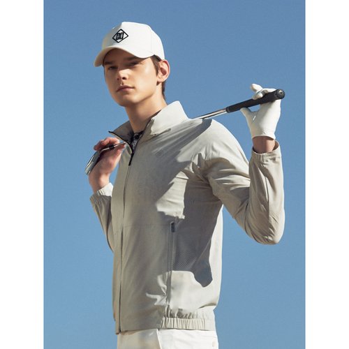 닥스골프 닥스 골프 [클리어런스] 그레이 경량 벤틸 바람막이  (DGJU4B402G2)