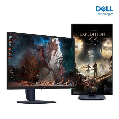 델 DELL 에일리언웨어 AW2725Q 델 게이밍 모니터 27 67.74cm QD-OLED 4K UHD 240Hz 0.03ms 안전포장