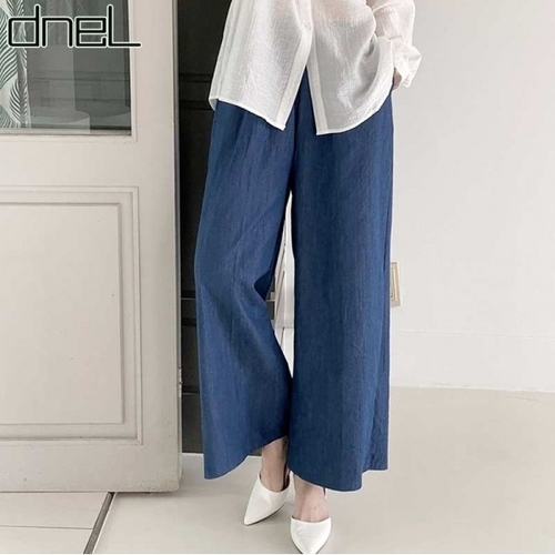 드넬 코튼와이드팬츠DWP42114A_P366138209