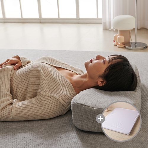 라누베 메모리폼 토퍼 침대 바닥 3단 접이식 매트리스 수면매트 (8cm/퀸) - 방수커버 증정