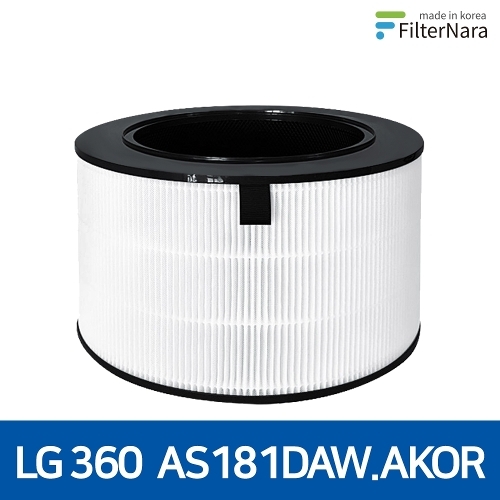 필터나라 LG 퓨리케어 360 1단형 AS181DAW.AKOR 공기청정기 호환 필터 H13