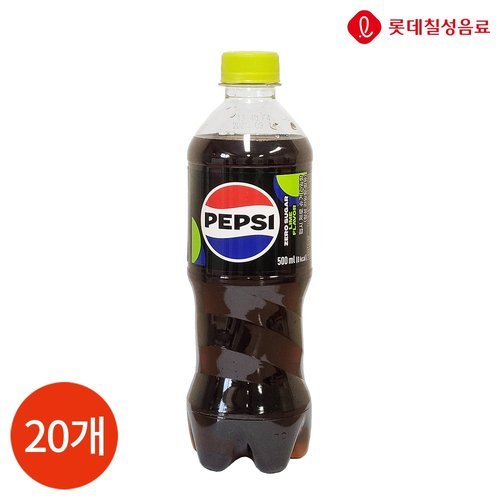 오티마트 롯데 펩시 제로슈거 라임 500ml 20PET