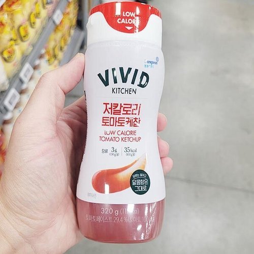 셀러허브 식품 비비드키친 저칼로리 토카토 케찹 320g a402227