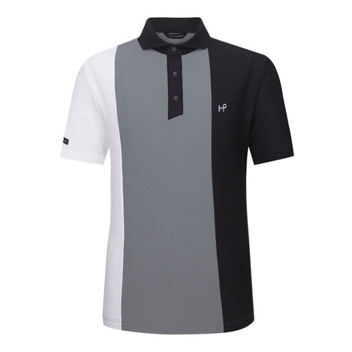 힐크릭 남성골프반팔티 H421 남성 칼라블록  1HCTSM4209ZSC