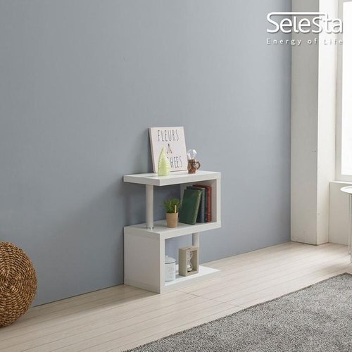 셀러허브 1 [RGM7R8P8]워너비 2단 소형 책장 미니책장 2단책장 ㄹ책장