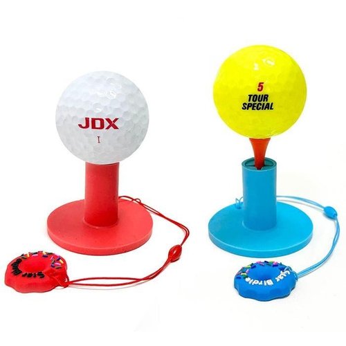 셀러허브 패션 [JHO432UV_53DC]동계 실리콘골프티+도넛링 높이조절골프티