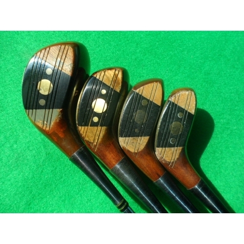 [중고] 기타 PowerBilt Citation GENUINE 나무헤드 스틸샤프트 우드4개일괄 판매