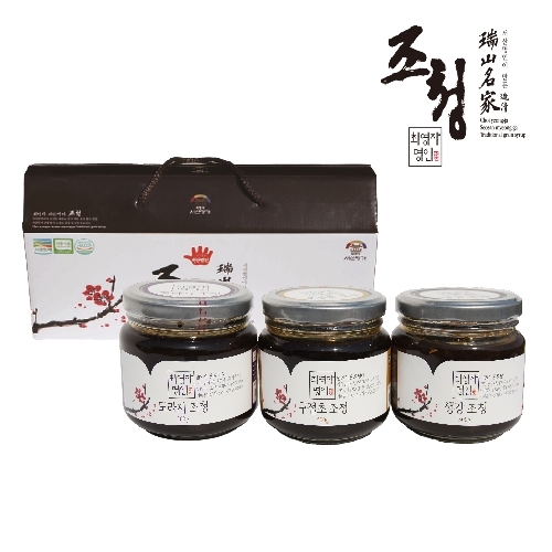 [식탐대첩]식탐대첩 서산명가 최영자 명인 조청 선물세트 4종