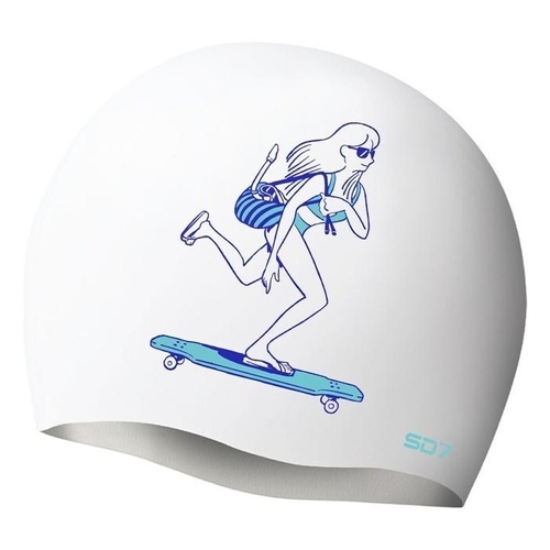 셀러허브 스포츠레저 SD7 실리콘수모 수영모 TP70669 실내수영모 수영복모자