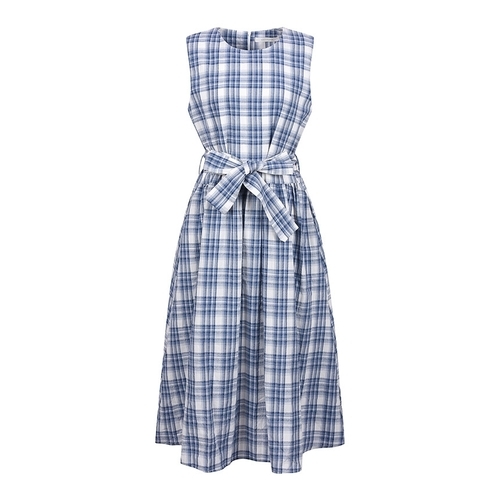 코인코즈 체크 나시 원피스DW5MO341