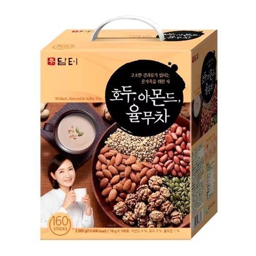 셀러허브 식품 담터 호두 아몬드 율무차 160T/