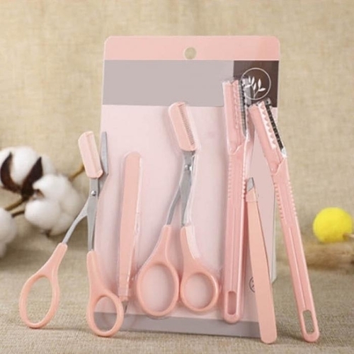 리더스 리더스]  눈썹정리 3종셋트 가위 칼 족집게 홈셀프 (9296161A)