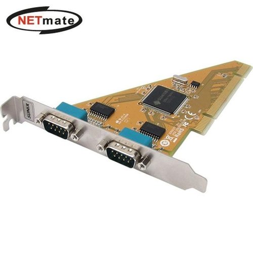 셀러허브 1 [RGP02Q8U]넷메이트 NMS S2 NEW 2포트 PCI 시리얼카드 New
