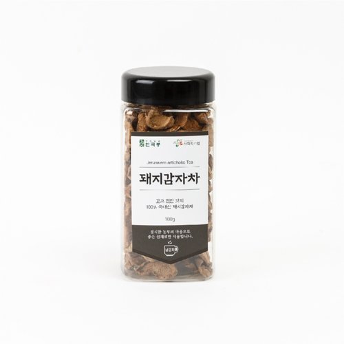 [좋은맛닷컴][흙사랑] 돼지감자차 병(100g)