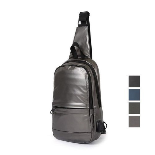 셀러허브 1 [XBH052N0]DK30 메탈느낌 슬링백 캐주얼 바디크로스 여행