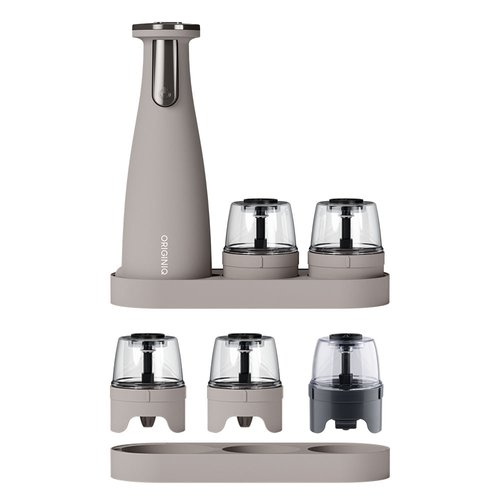 기타 오리지니크 뽀큐트 후추그라인더 깨갈이 소금 통후추 깨 전동 그라인더 페퍼밀 빅컨테이너 풀세트