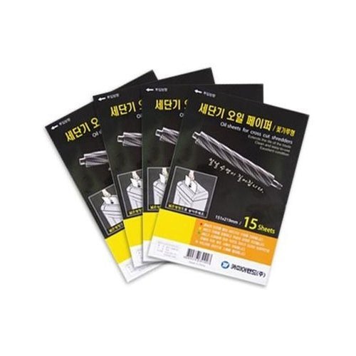 VY협력업체 브이와이 [VCMJ4K52]오일퍼 사무 꽃가루형 15매 151x219mm 1개