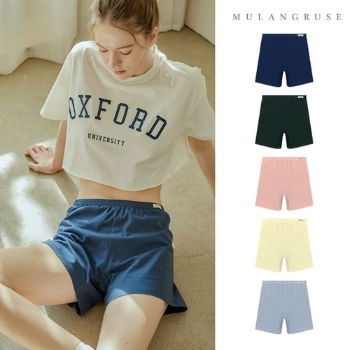 몰랑루즈 아이엠 여성 질염예방 순면 사각 트렁크 4종 세트_P413151636