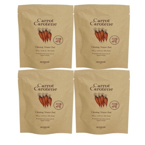 [셀러허브 식품][영양친구] 스킨푸드 당근패드 리필 30매 4개