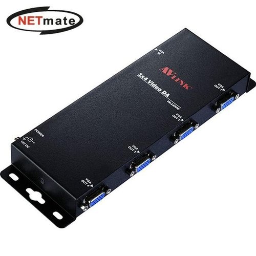 셀러허브 1 [XBK80346_48]VS 14PFW 고해상도 1대4 모니터 분배기 랜용품