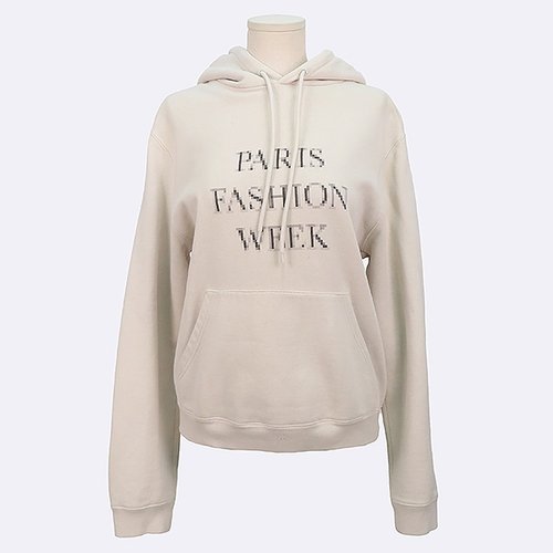 발렌시아가 고이비토 중고명품 657683 연그레이 컬러 발렌시아가 파리 패션 위크 팝오버 후드- L사이즈