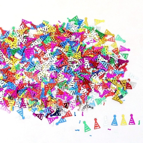 VY협력업체 브이와이 [VCL71377]조각 크마스(홀로그램 자재 꼬깔모자)500gx1봉