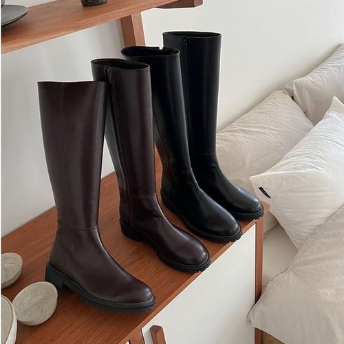 셀러허브 1 [OFM80NS4]quizas 여성 롱부츠 미들굽3 5cm