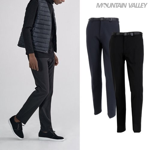 [마운틴벨리][마운틴벨리] [주말특가] 1종 겨울 남성 기모본딩 등산 작업 기본팬츠 단추형