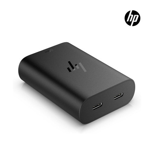 HP 에이치피 HP USB-C GaN 65W 노트북 충전기 600Q8UT 노트북과 휴대폰을 동시에 충전