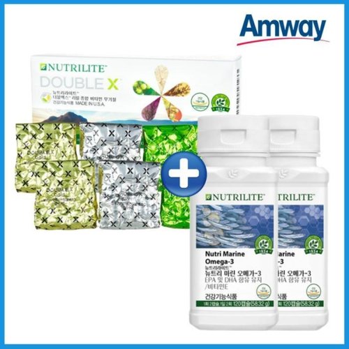 패션플러스 [암웨이] [암웨이] 더블엑스리필 마린오메가3  오메가3 멀티비타민(2개/2개) (11746398)